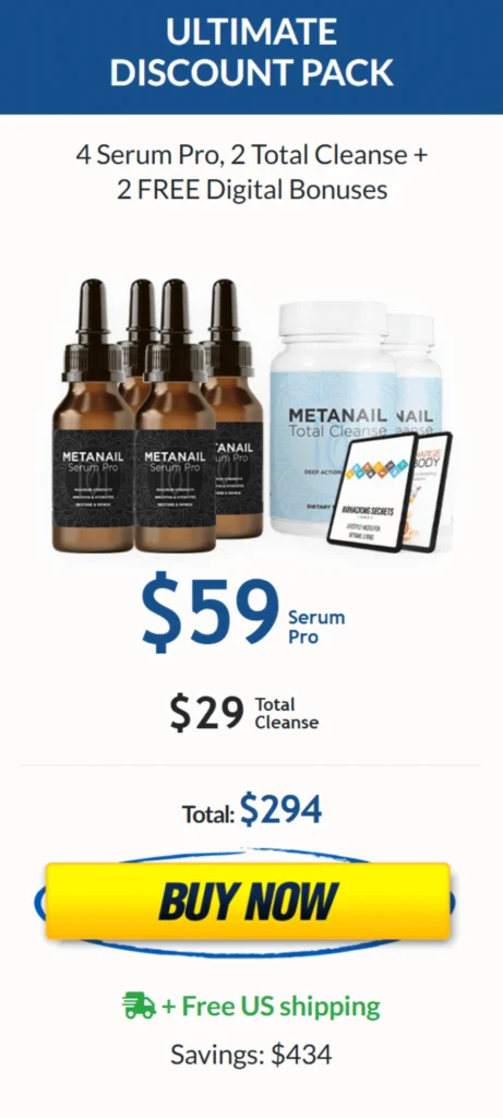 Metanail Serum pro pack4